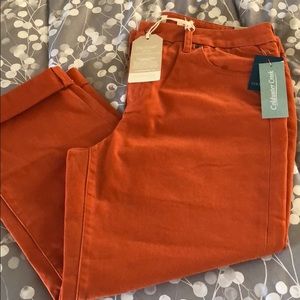 Coldwater Creek cropped straight leg - SZ 14
